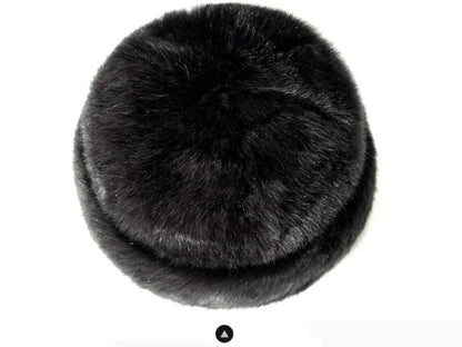 Thick Warm Winter Hats for Men Classic Faux Fur Russian Hat Male Snow Ski Earflap Cap Bomber Hat Dad Father Russian Cap