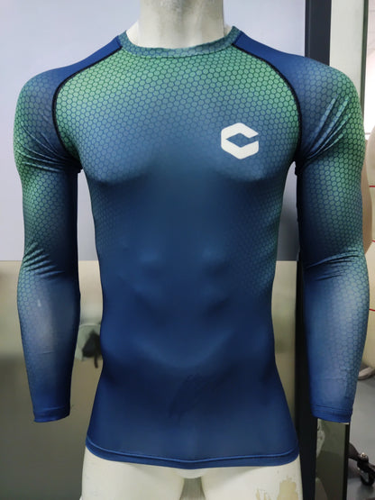 Cody Lundin UV Sun Protection Shirt Long Sleeve Men Blouse Sports Sublimated T-Shirts Gym Swim Surf Rashguard Jiu Jitsu BJJ Tops