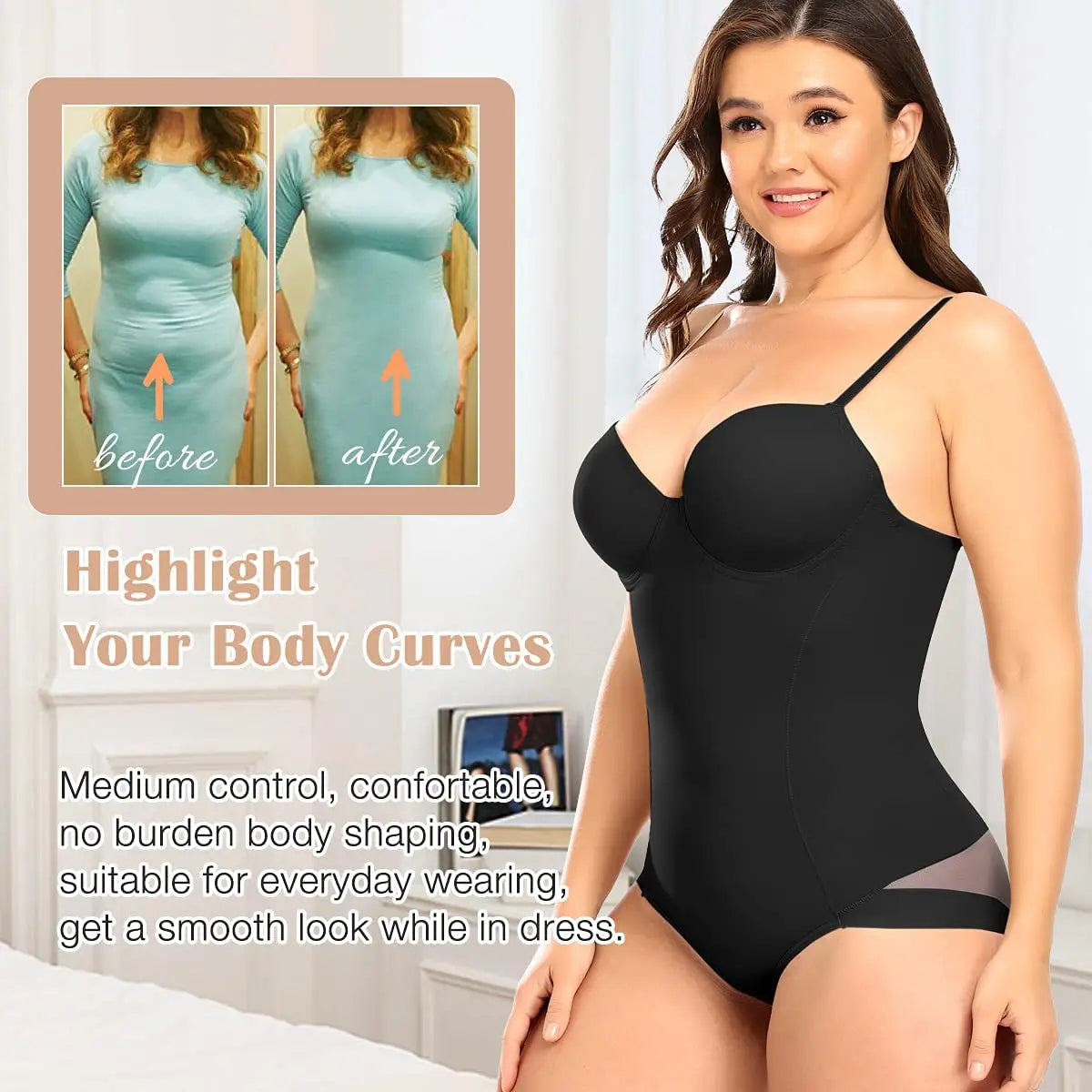 Bra Shapewear Bodysuit Women Butt Lifter Waist Trainer Corset Modeling Strap Reductive Girdles Slimming Underwear Body Shaper