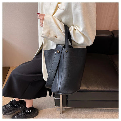 Fashion Trending Brand Luxury Designer Women Bags Female Handbags Solid Bucket Bag For Women 2026 Crossbody Shoulder Bags Totes