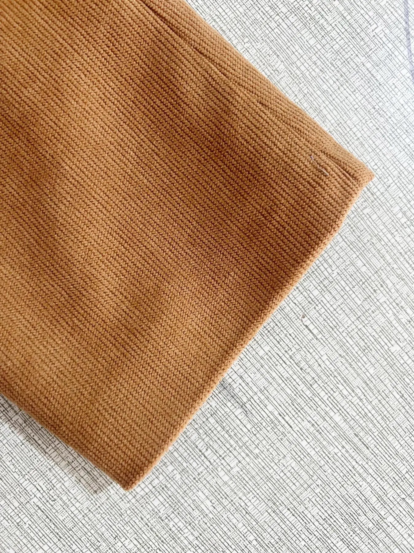 Men's Corduroy Blazer Jacket Medium Thick Business Suit Spring & Fall Season Fitted Design Woven Fabric Style