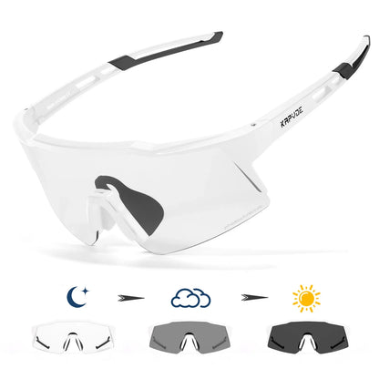 Photochromic Child Sunglasses UV400 Protection Sport Cycling Glasses Kids Boys Girls Fashion Bike Glasses Bicycle Eyewear