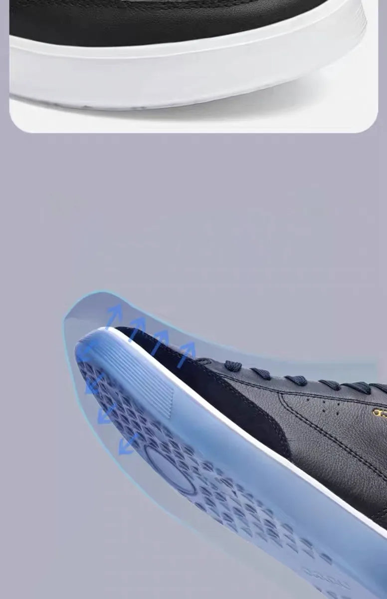 Genuine Leather Shoes Men High Quality Trekking Casual Athletic Sneaker Outdoor Walking Summer Breathable Lightweight Men Shoes