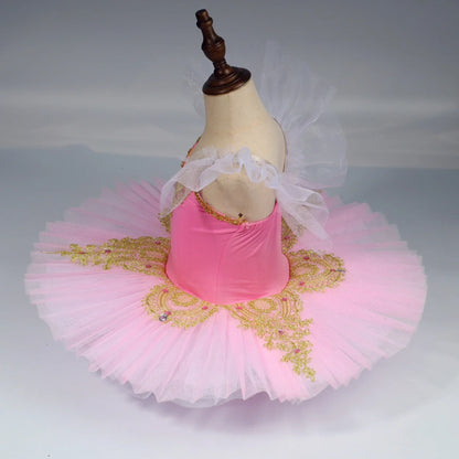 Kids Outfit Ballet Leotard Girl Dress Elegant Vestido Girls Clothes Tutu Baby Dresses Children Ballet Skirt Dance Costume Summer
