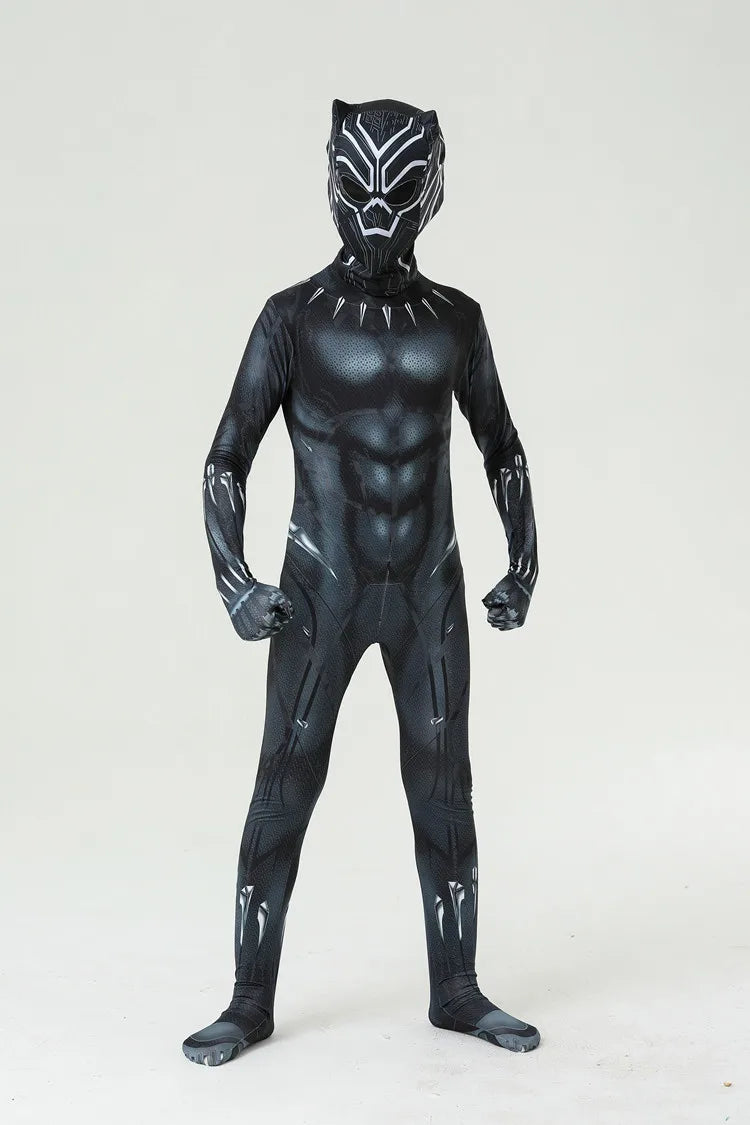 The Flash Black Panther America Cosplay Costume Bodysuit Jumpsuit Halloween for Kids Adult Jumpsuit  Toys Venom Symbiote