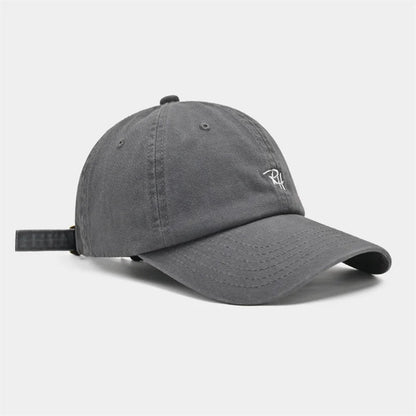 Unisex RH Letter Embroidery Baseball Cap Men Women Summer Casual Hat Outdoor Shade Adjustable Hip Hop Streetwear Trucker Hats