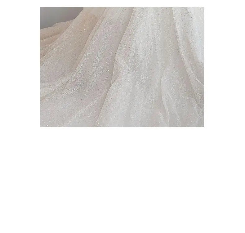 Luxury Short Sleeve Wedding Dress 2026 New Bridal Dress V Neck Beading Shinning Ball Gown Sweep Train Vestido  Noiva Customized