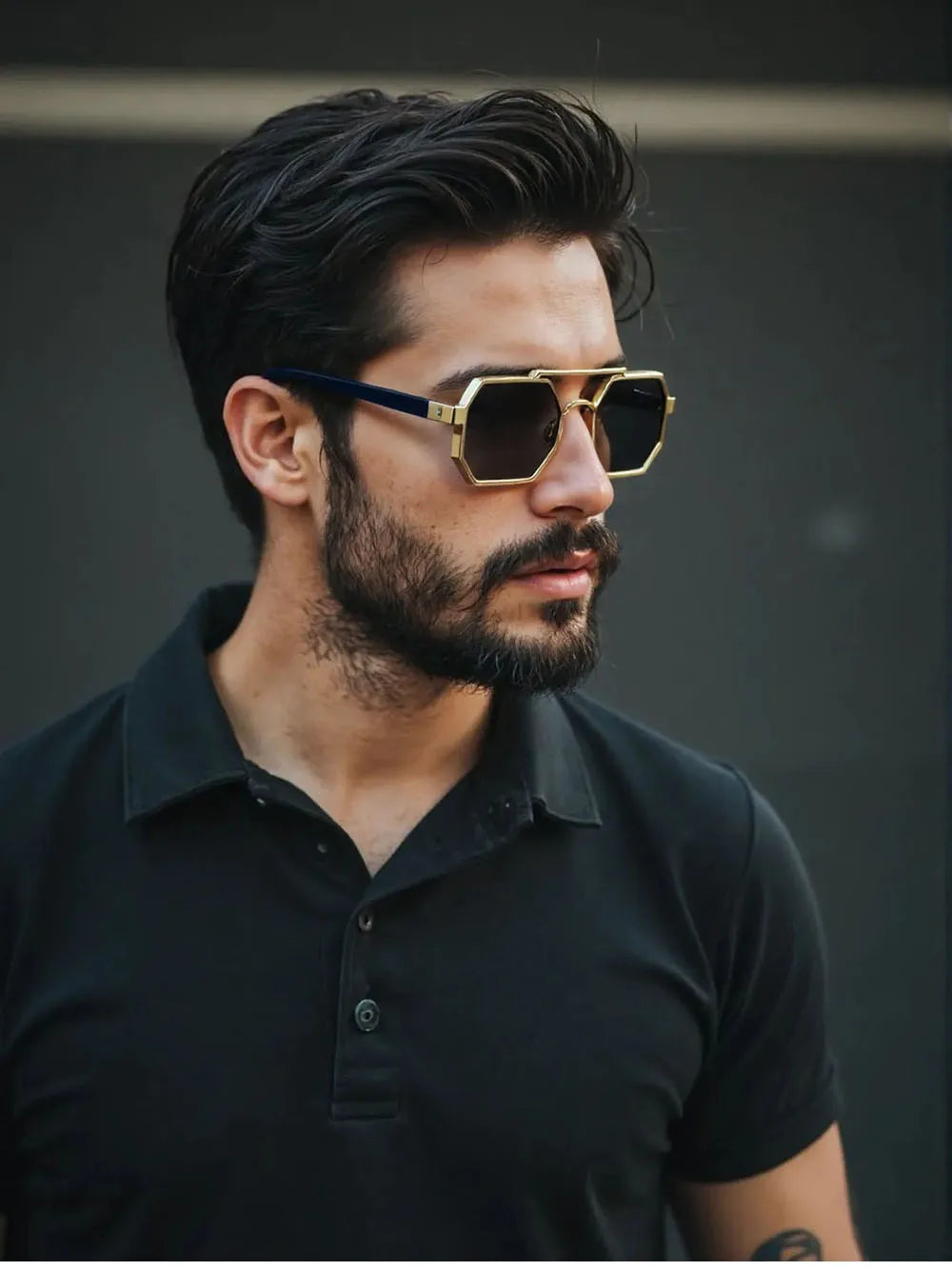 2025 Luxury Sunglass Men Vintage Steampunk Square Sunglasses Women Retro Fashion Glasses Sunglasses For Men Lunette Soleil Femme