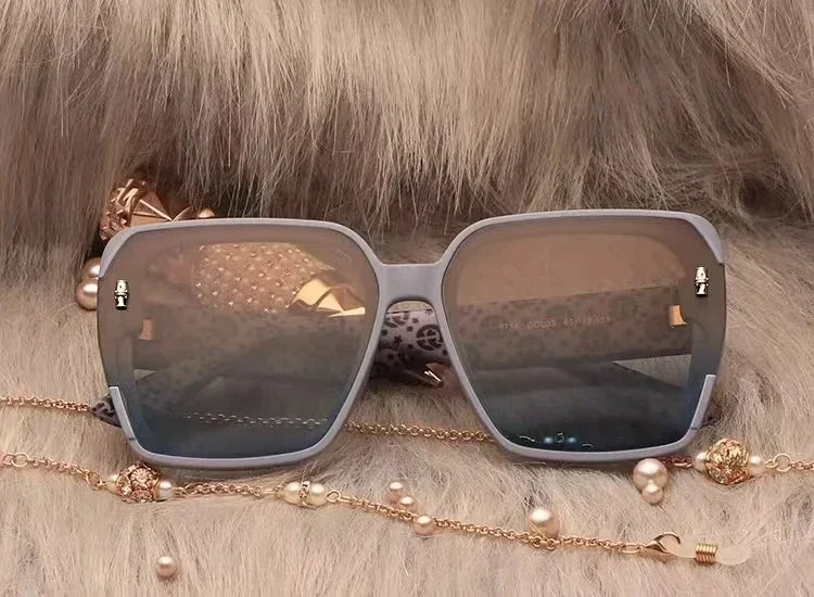 Fashion Polarized Sunglasses Internet Celebrity Sunglasses 2025 New Ins Spice Girl Style Premium Women's Sunglasses