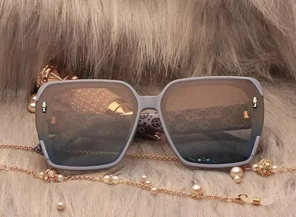 Fashion Polarized Sunglasses Internet Celebrity Sunglasses 2025 New Ins Spice Girl Style Premium Women's Sunglasses