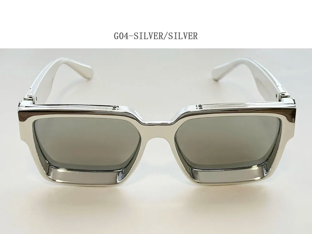 2026 Retro Square Sunglass Men Vintage Millionaire Sunglasses Women Trendy Vacation Luxury Fashion Glasses Gafas De Sol Hombre