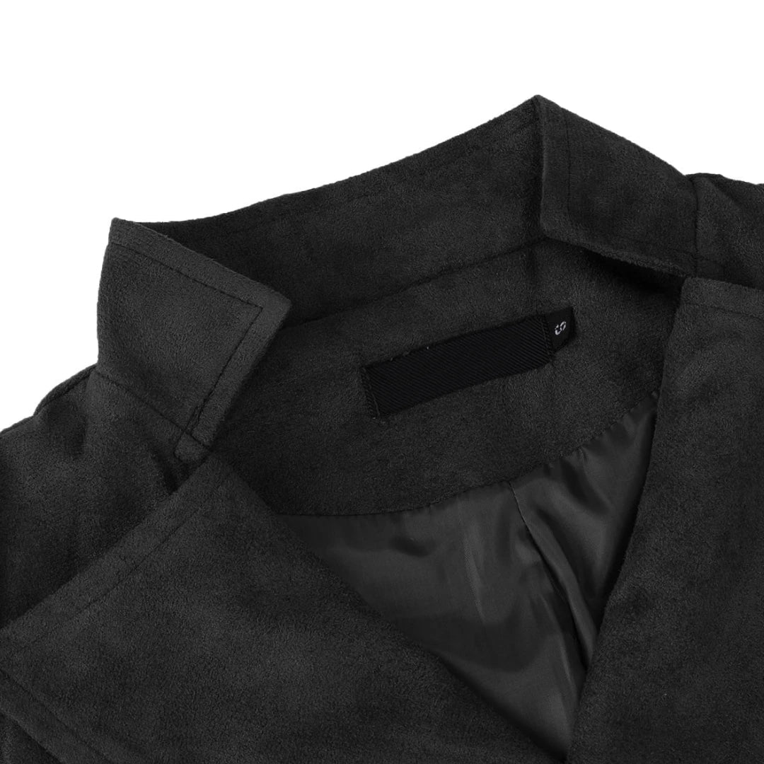 Men Vest Black Velvet Height Lapel Double Button Waistcoat For Wedding Banquet Business Office Casual Daily Work Men Suit Vest