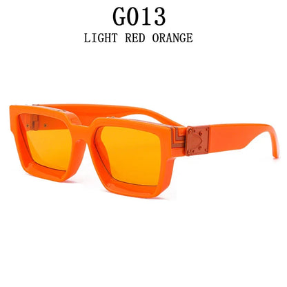 Millionaire Square Sunglasses For Men Vintage Luxury Sunglasses Women Retro Shades Fashion Glasses Gafas De Sol Sonnenbrille Sun