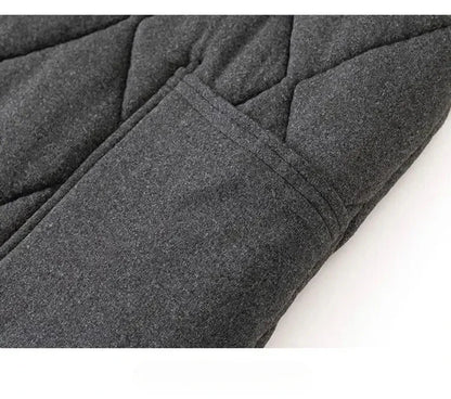 Autumn Winter waistcoat Men Lamb Fleece Coat Vest Button Cardigans Thicken Warm Solid V-Neck Casual Plaid Jackets