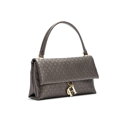 Metal Accessories Solid Color Elegant Simplicity Women's Shoulder Bag Unique Fashion Printed Women's Handbag
