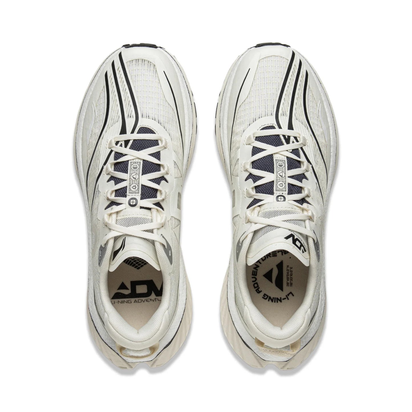 Men's DI LU V2 Trail Running Shoes Long Distance BOOM Cushion LiNing Wearable Anti-Slip Sneakers ARNV001