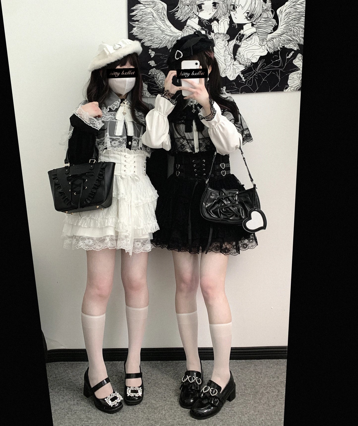 Japanese Original Lolita Lace Ruffle Edge Tied Bow High Waist Mini Skirt Spring Summer New Slim Waist Sweet Girl Y2k Skirt