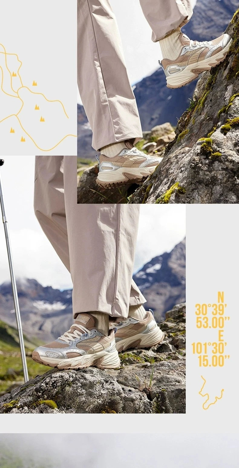 Men Running Shoes Durable Hiking Cushioning Breathable Non-slip Outdoor Thick-soled Jogging Male Sneakers 672512202F