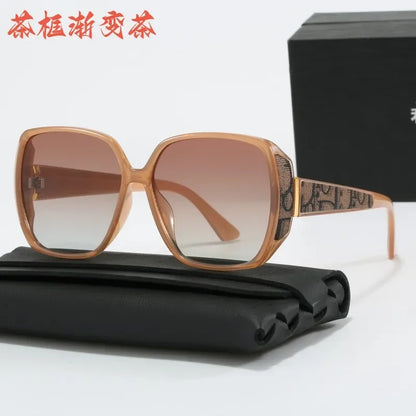 2025 New Vintage Oversized Square Polarized Sunglasses Women New Fashion Gradient Sun Glasses Men Driving Eyewear UV400 Shades