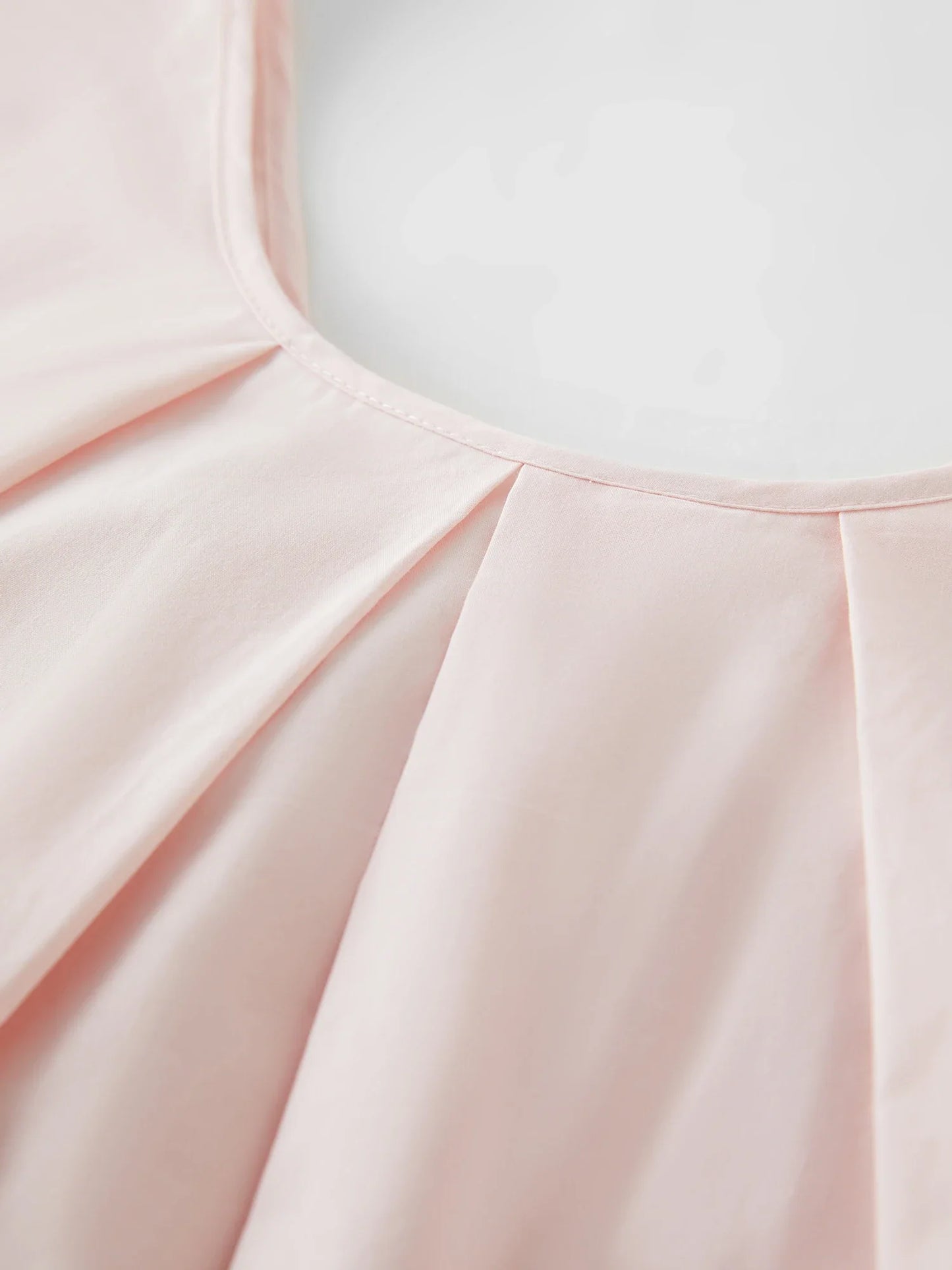 Korean Style Twisted Sleeveless Shirt Female 2025 Summer New V-neck Slim Cotton Pink Top 25FS12743
