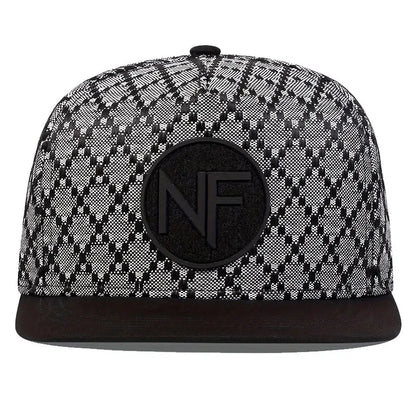 Unisex NF Letter Embroidery Hip-Hop Hats Spring and Autumn Outdoor Adjustable Casual Baseball Caps Sunscreen Hat