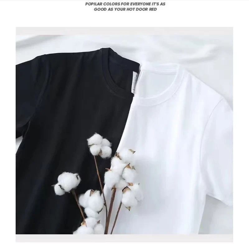 Motorcycle Shock Absorber Modified T-shirt Clothes Casual Trendy Brand Men's Women's Car Club Crew Neck Short-sleeved Top