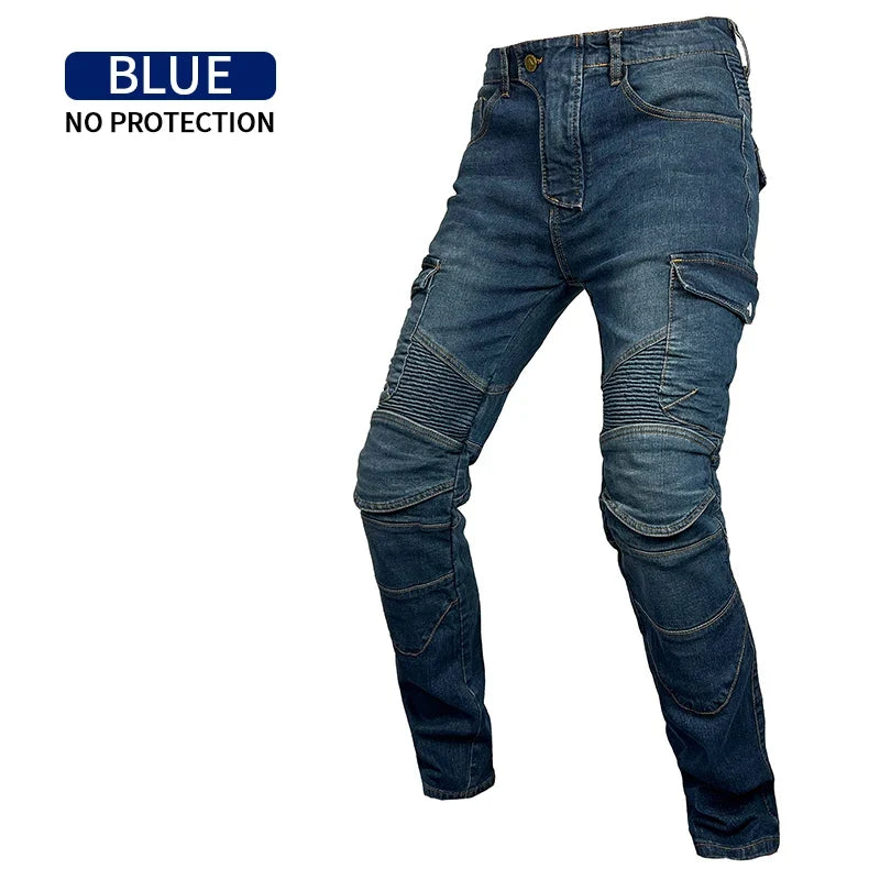 Moto Jeans  Motorcycle Pants Motorcycle Jeans Protective Gear Riding Touring Motorbike Trousers With Protect Gears Summer Women