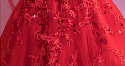 Long Wrap Red Of Shoulder Lady Girl Women Prom Dress Party Evening Dress Performance Dress Wedding Sand Bridesmaid Guest Dress