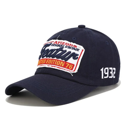 Letter Embroidery Baseball Caps For Men Women Cotton Winter Hat Hip Hop Fitted Caps Spring Summer Casual Sports Unisex Visor Hat