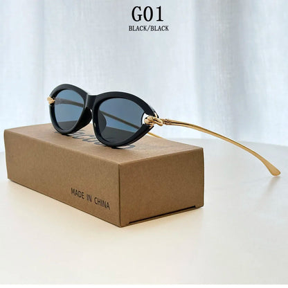 Cat Eye Sunglasses Women 2026 Designer Fashion Glasses Vintage Sunscreen Dropshipping Lentes De Sol Mujer Lunette Soleil Femme