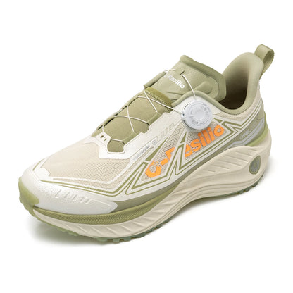 Outdoor Running Sneakers Men Elastic Trail Shoes Lightweight Breathable Women Sneakers Couple Casual Shoes