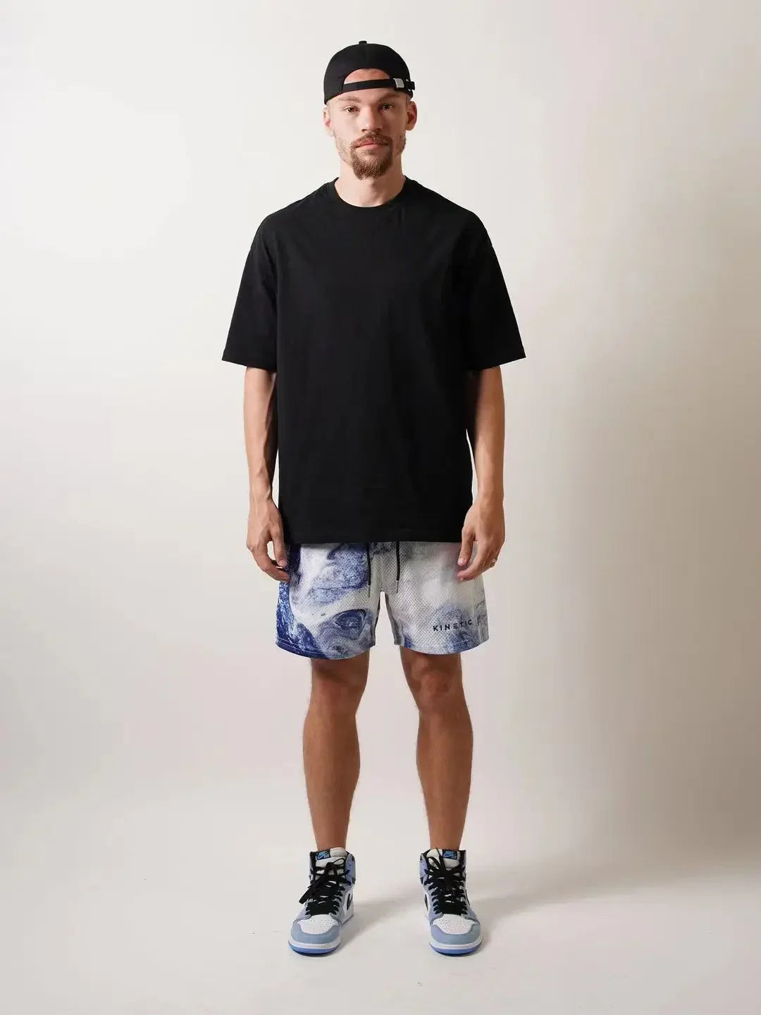 Summer Mens Sports Gym Fitness Running Basketball Short Pants Quick Dry Mesh Trend Jogger Beach Casual Motorcycle Shorts
