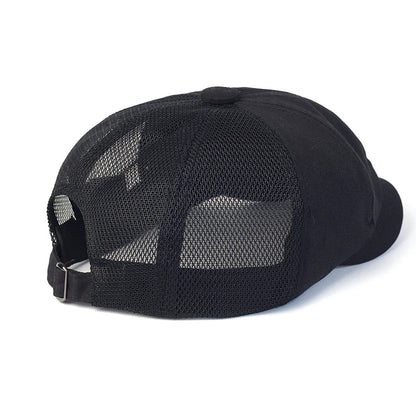 Summer Mesh Newsboy Cap Breathable Cotton Peaky Octagonal Hat Vintage Casual Cap Solid Berets Visor Gatsby Flat Ivy Hat