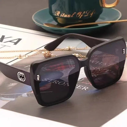 Fashion Polarized Sunglasses Internet Celebrity Sunglasses 2025 New Ins Spice Girl Style Premium Women's Sunglasses