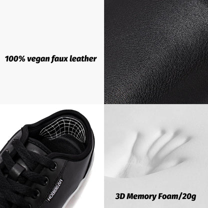 Minimalist Shoes for Men Women Wide Toe Barefoot Zero Drop Shoes Casual Artificial Leather Lightweight Walking Sneakers