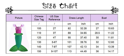 2026 Kids Princess Costume Girls Elsa Anna Dress Carnival Cosplay Snow White Aurora Moana Rapunzel Mermaid Belle Party Outfits