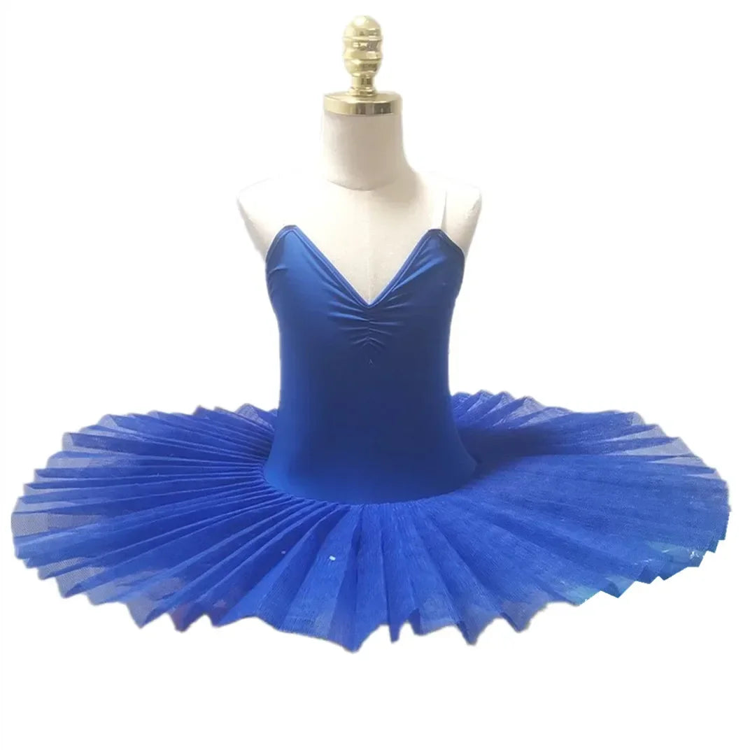 Ballet Tutu Skirt Swan Lake Ballet Dress Children's Performance Costume Kids Belly Dance Clothing Stage Professional