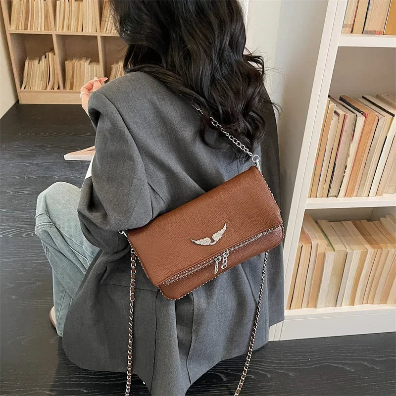 Fashionable Crossbody Bags for Women Shoulder Bags Minimalist Chain Designer Bag Retro Purse and Handbags