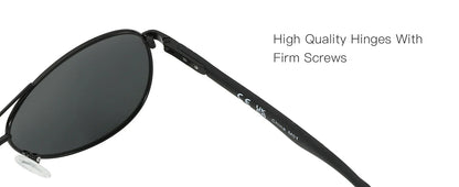Aluminum Vintage Uv400 Pilot Polarized Sunglasses Shade for Men Driving Fishing Sun Glasses
