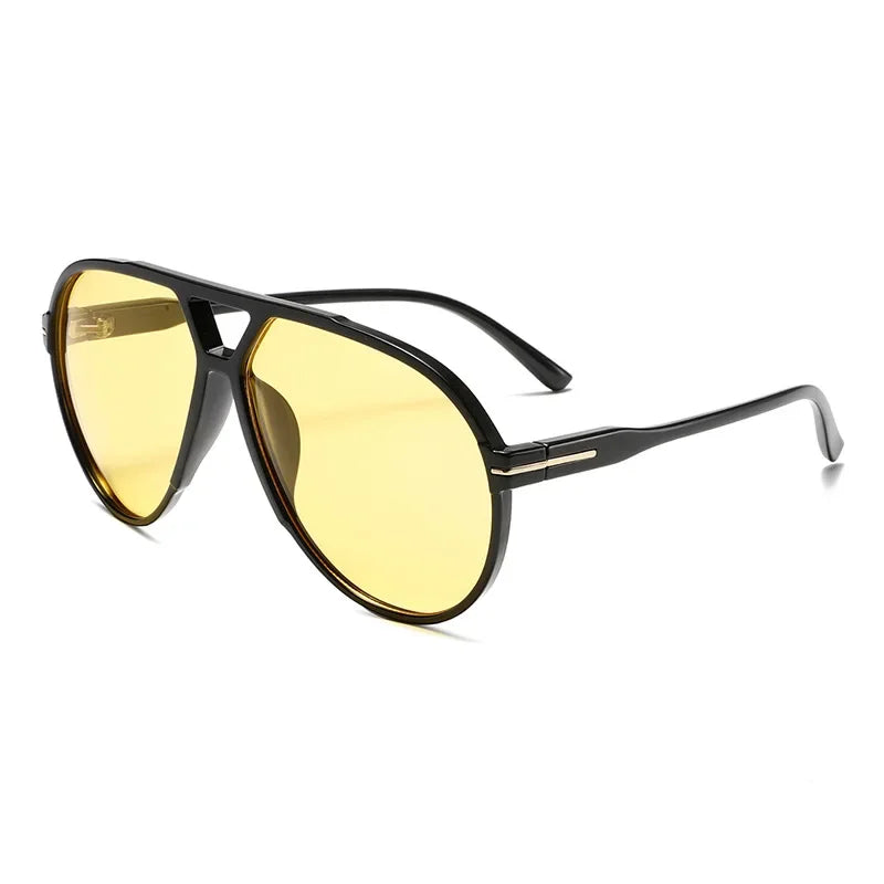 Fashion Designer Inspired Sunglasses Men Women Vintage Oversized Pilot Sun Glasses Retro Gafas Lentes De Sol Hombre Mujer