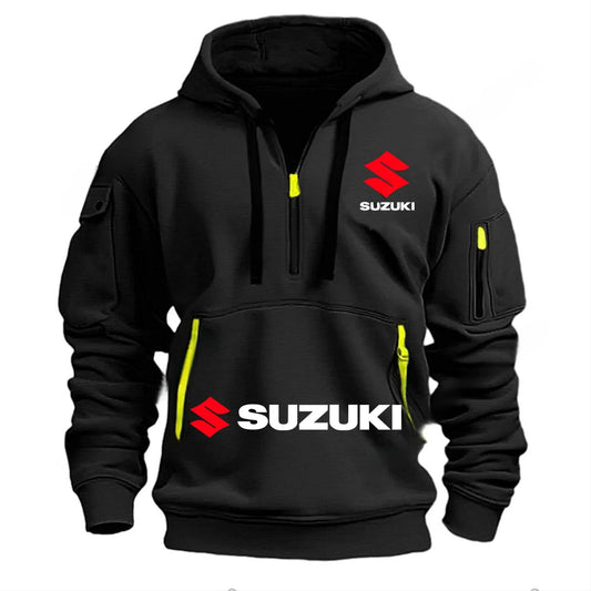 Men's Hoodie Outdoor Motorcycle Riding Suit: Soft, Comfortable, Breathable, Stylish Autumn/Winter Style