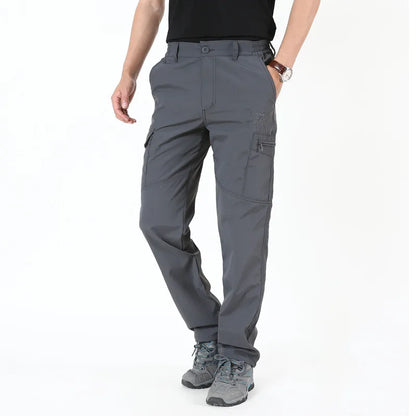 2026 Outdoor Work Tactical Pants Men Spring Autumn Casual Cargo Trousers Waterproof Hiking Pant Elastic Traveling Workwear Pants