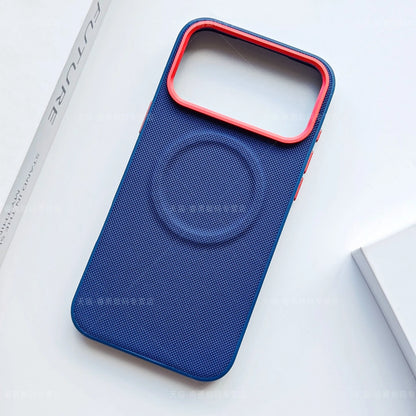 For iPhone 17 Pro Max 17 Pro Case Luxury Leather Magnetic Back Cover For Magsafe wireless charging Shell Bumper Funda