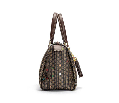 Colorful Print Design Spacious New-Style Women's Tote Bag Unique Prints Fashionable Women's Clutch Bag