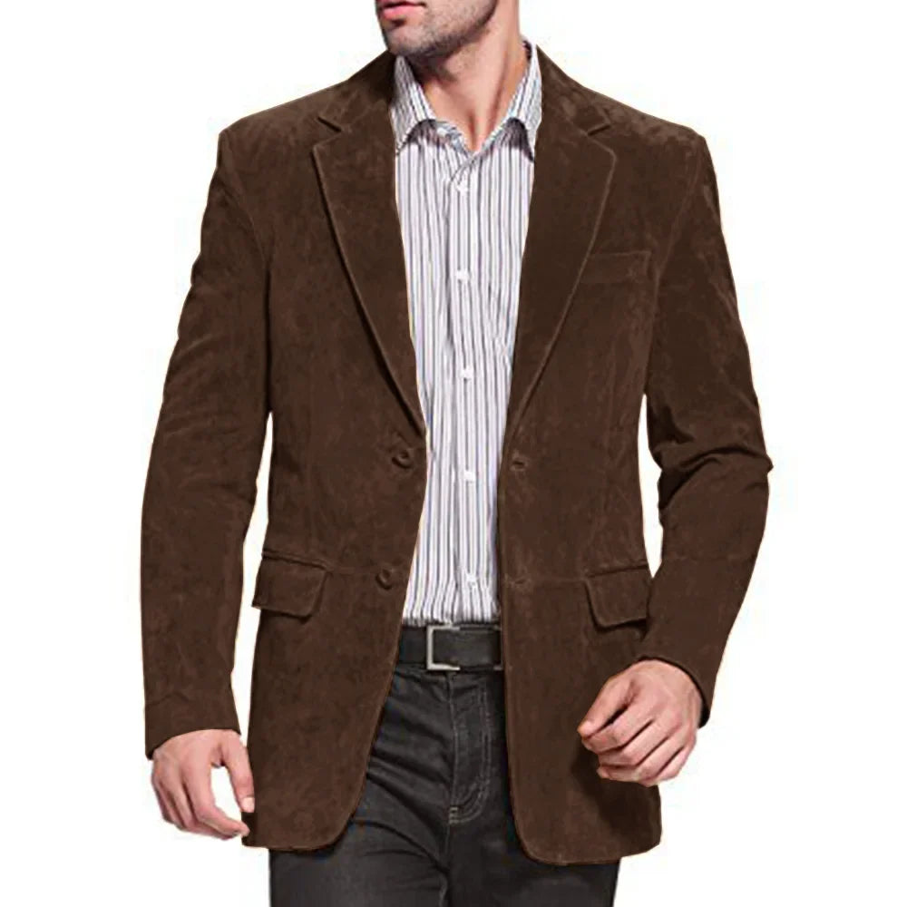 Men's Faux Suede Jacket Comfortable Commuter Casual Fashion Slim fit Jacket Best Seller Men's Jacket Comfortable Commuter Weal