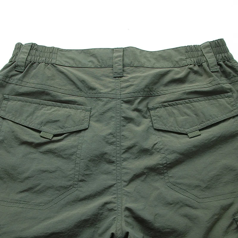 Summer Outdoor Quick Dry Pants Lightweight Breathable Hiking Camping Pants Men Climbing Trekking Trousers Tactical Cargo Pants