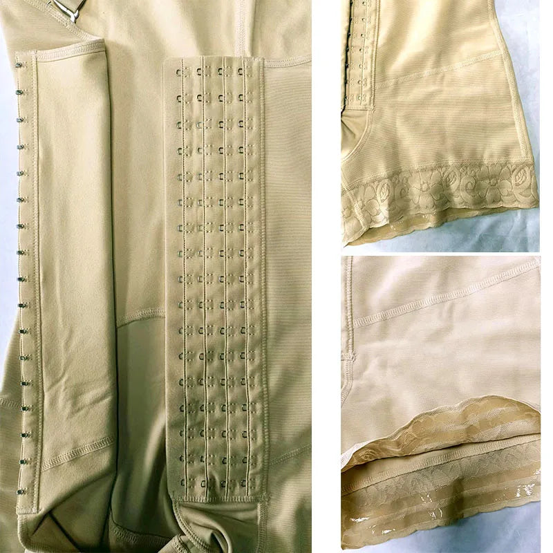High Compression Shapewear Tummy Control Full Body Shapers Waist Trainer Bodysuits Butt Lifter Fajas Colombianas Girdles