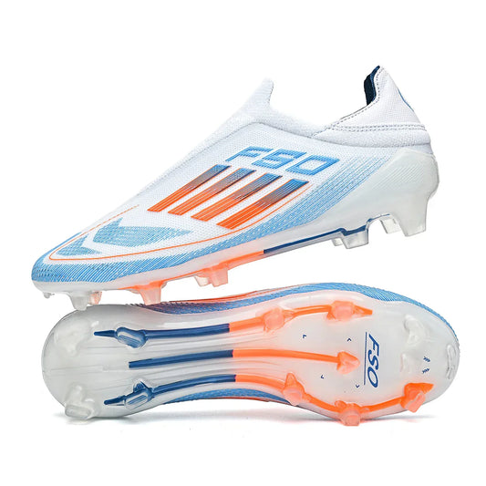 New Men Soccer Shoes Cleats Football Boots Non Slip Match Training Outdoor Sport Boys Breathable Adult Long Spikes Comfortable