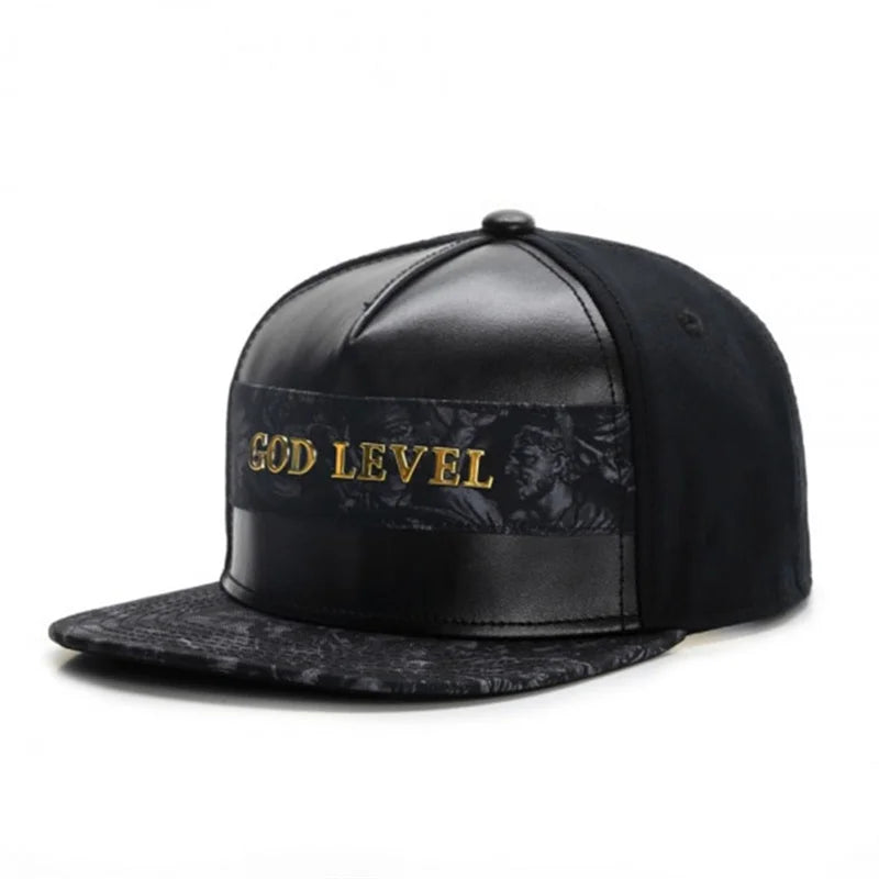 New Luxury Letters Fashion Flat Brim Snapback Hat for Men Women Adult Outdoor Adjustable Sun Baseball Cap Designer Cap Men