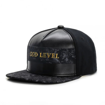 New Luxury Letters Fashion Flat Brim Snapback Hat for Men Women Adult Outdoor Adjustable Sun Baseball Cap Designer Cap Men